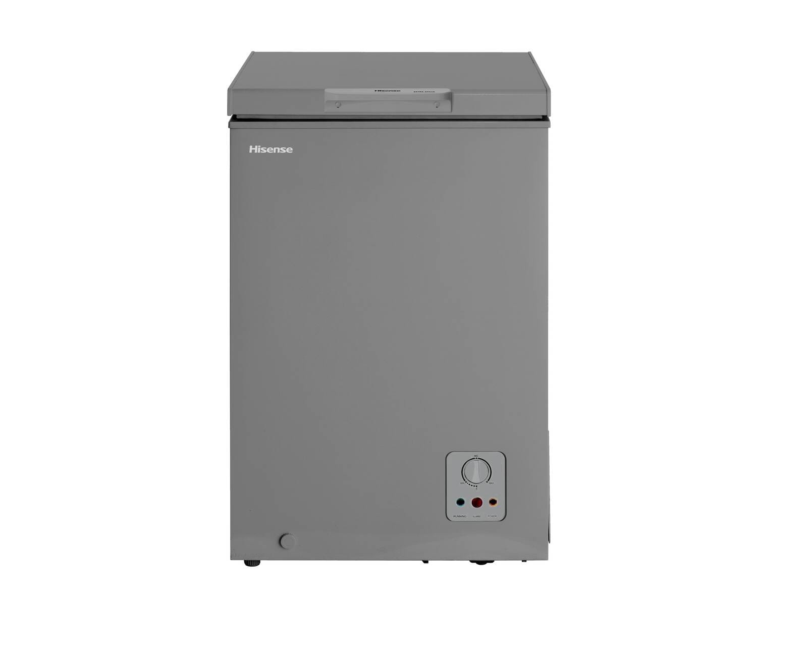 Hisense 97L deep freezer - FRZ FC130SH - silver