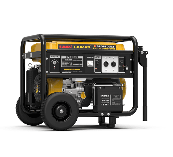 Sumec Firman Generator - 6.6KVA / 6KVA - SPG 8800E2 - electric starter - Image 2