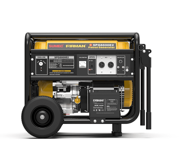 Sumec Firman Generator - 6.6KVA / 6KVA - SPG 8800E2 - electric starter - Image 3