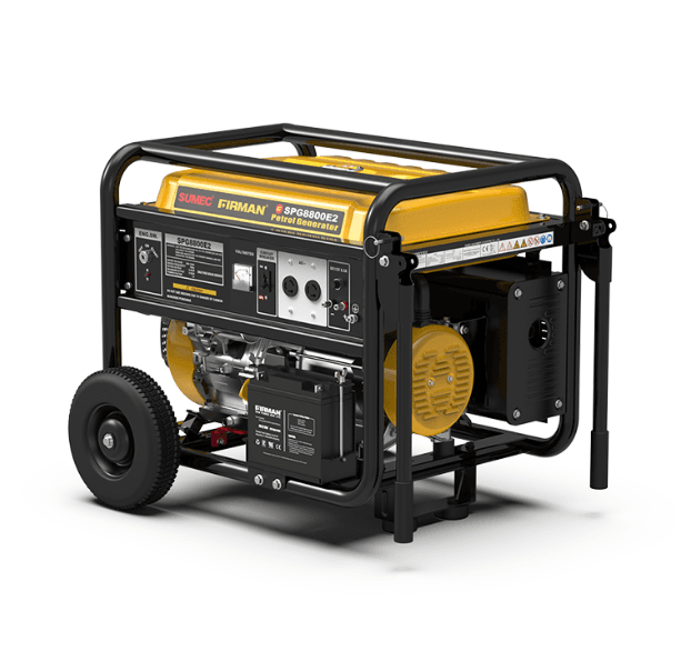 Sumec Firman Generator - 6.6KVA / 6KVA - SPG 8800E2 - electric starter - Image 4