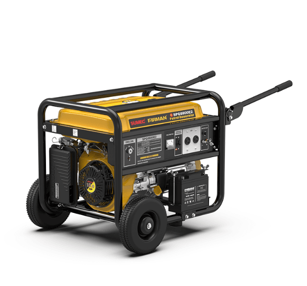 Sumec Firman Generator - 6.6KVA / 6KVA - SPG 8800E2 - electric starter - Image 5