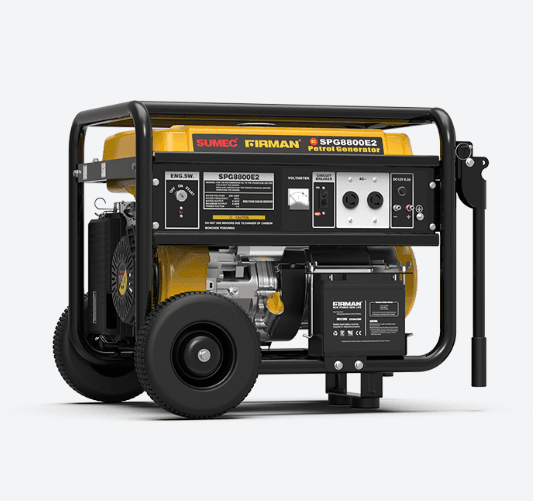 Sumec Firman Generator - 6.6KVA / 6KVA - SPG 8800E2 - electric starter