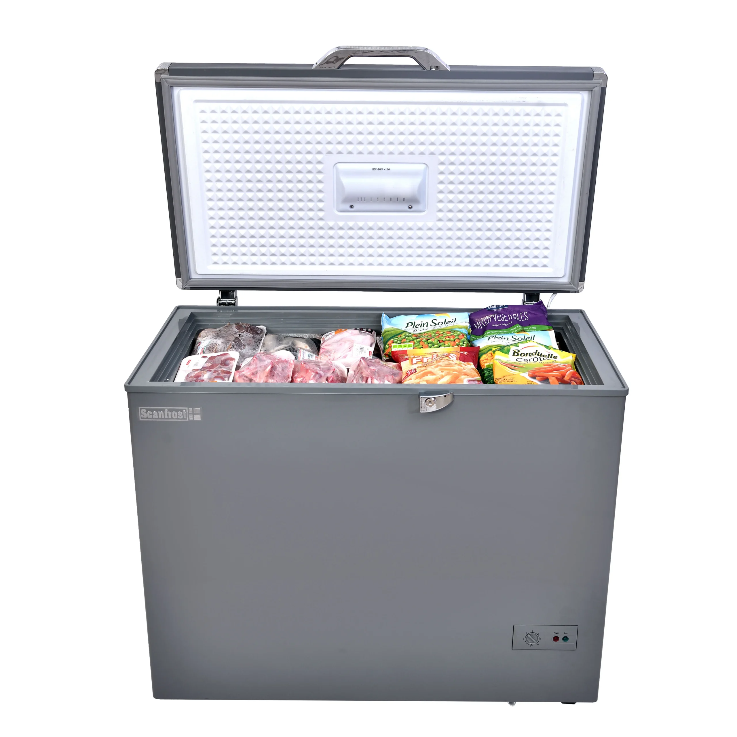 Scanfrost Deep Freezer 250 ECO - silver - Image 3