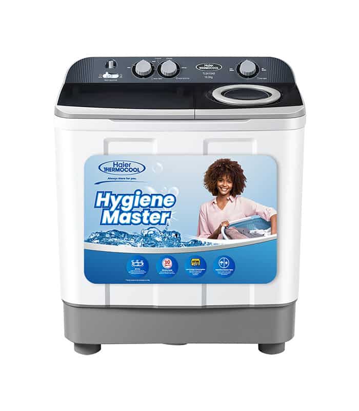 Haier Thermocool 6Kg Top Loader manual Washing Machine TLSA06