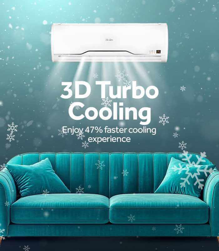 Haier Thermocool 1HP Inverter Split AC - GenPal -With Free wire - Image 4
