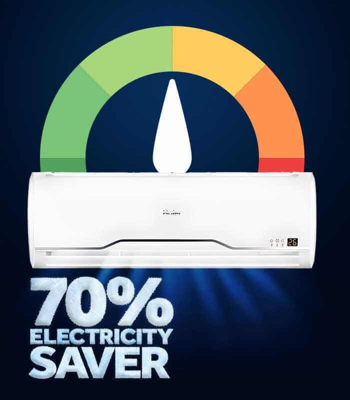 Haier Thermocool 1HP Inverter Split AC - GenPal -With Free wire - Image 5