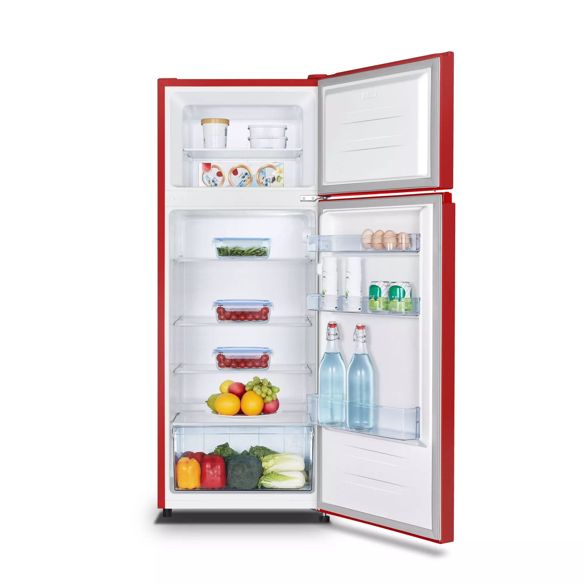 Hisense Top Freezer 204L Double Door Refrigerator - DRB 205 - Image 2