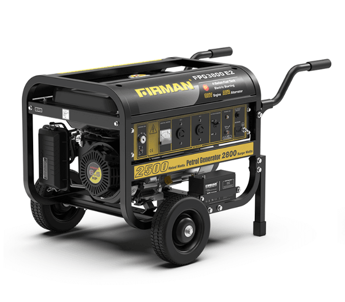 Sumec Firman Generator - FPG 3800E2 - 2.8KVA / 2.5KVA - Electric starter - Image 4