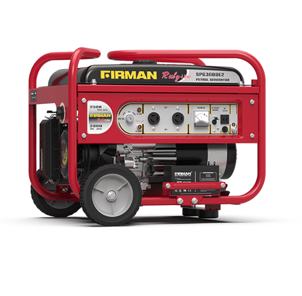 Sumec Firman Generator - 2.8KVA / 2.5KVA - SPG 3600E2 - electric starter - Image 2