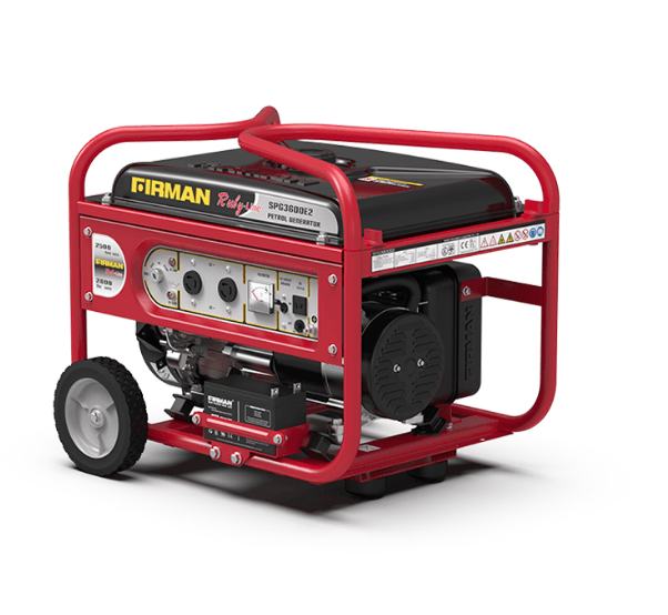 Sumec Firman Generator - 2.8KVA / 2.5KVA - SPG 3600E2 - electric starter - Image 3