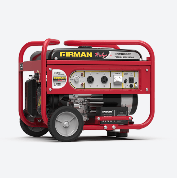 Sumec Firman Generator - 2.8KVA / 2.5KVA - SPG 3600E2 - electric starter - Image 5