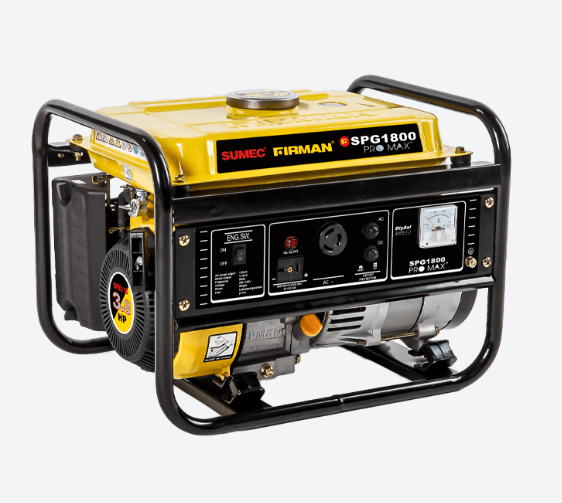 Sumec Firman 1.1KVA / 1.0KVA Generator - SPG1800 promax - manual starter