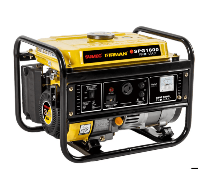 Sumec Firman 1.1KVA / 1.0KVA Generator - SPG1800 promax - manual starter - Image 2