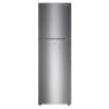 Haier Thermocool HRF-355BLUX  double door refrigerator - silver