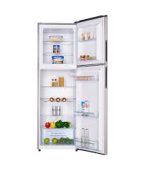 Haier Thermocool HRF-355BLUX double door refrigerator - silver - Image 2