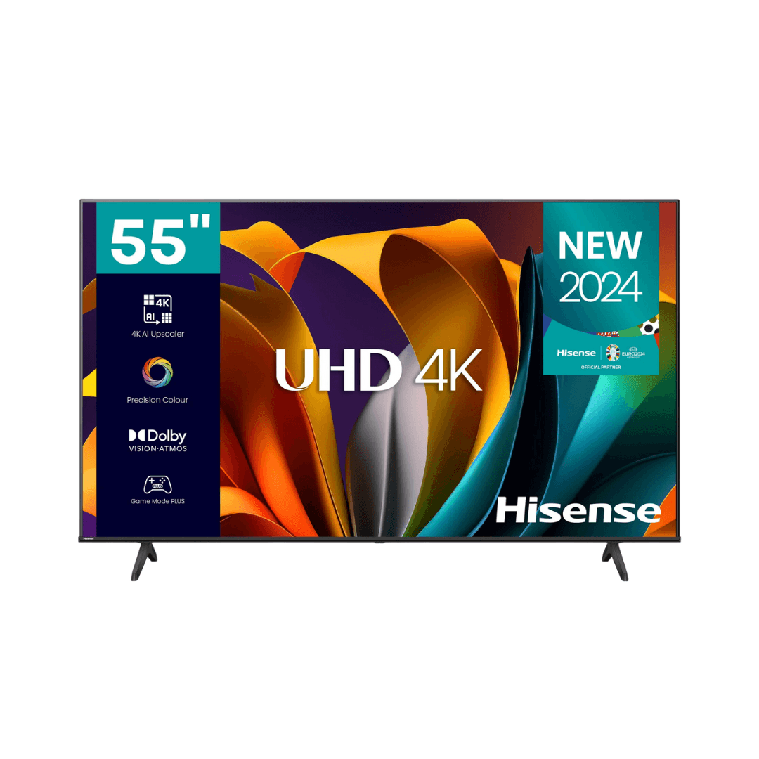 Hisense 55-Inch 4K UHD Smart DLED TV (55A6N) – HDR, Dolby Vision