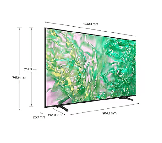 Samsung 55 Inch Crystal UHD 4K Smart Television with Tizen OS - 55DU8000 - Image 2