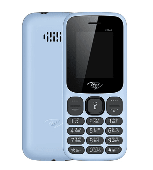 Itel 2165 - Button phone, 1000mAh Battery, Dual Sim