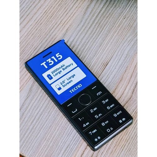 Tecno T315 - Button phone, 2000mAh Battery, Dual Sim - Image 4