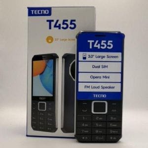 Tecno T455 – Button phone, Built-in 2000mAh Battery, Dual Sim, - Image 4