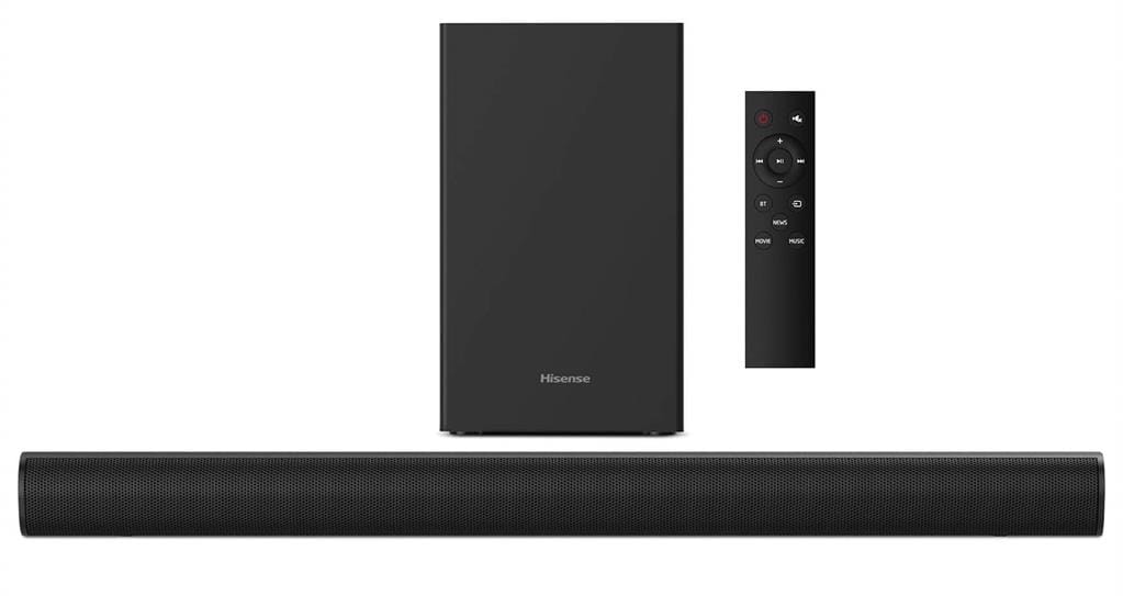 Hisense 140W 2.1CH Soundbar with Wired Subwoofer & Bluetooth – HS1800 - Image 3