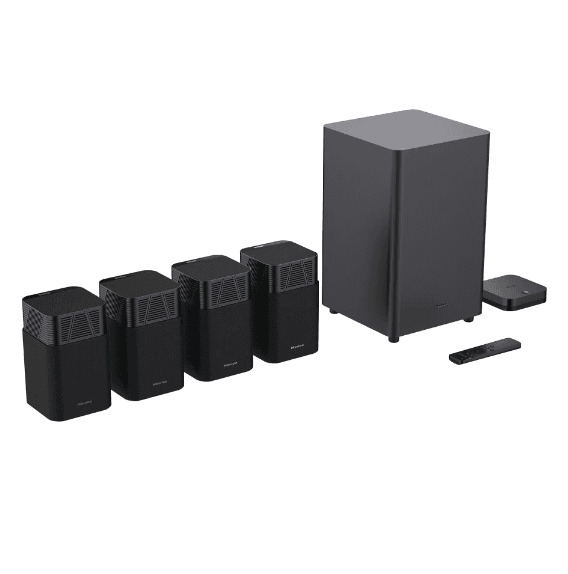 Hisense 700W 4.1.2CH Dolby Atmos Home Theater System with Wireless Subwoofer – HT Saturn - Image 16