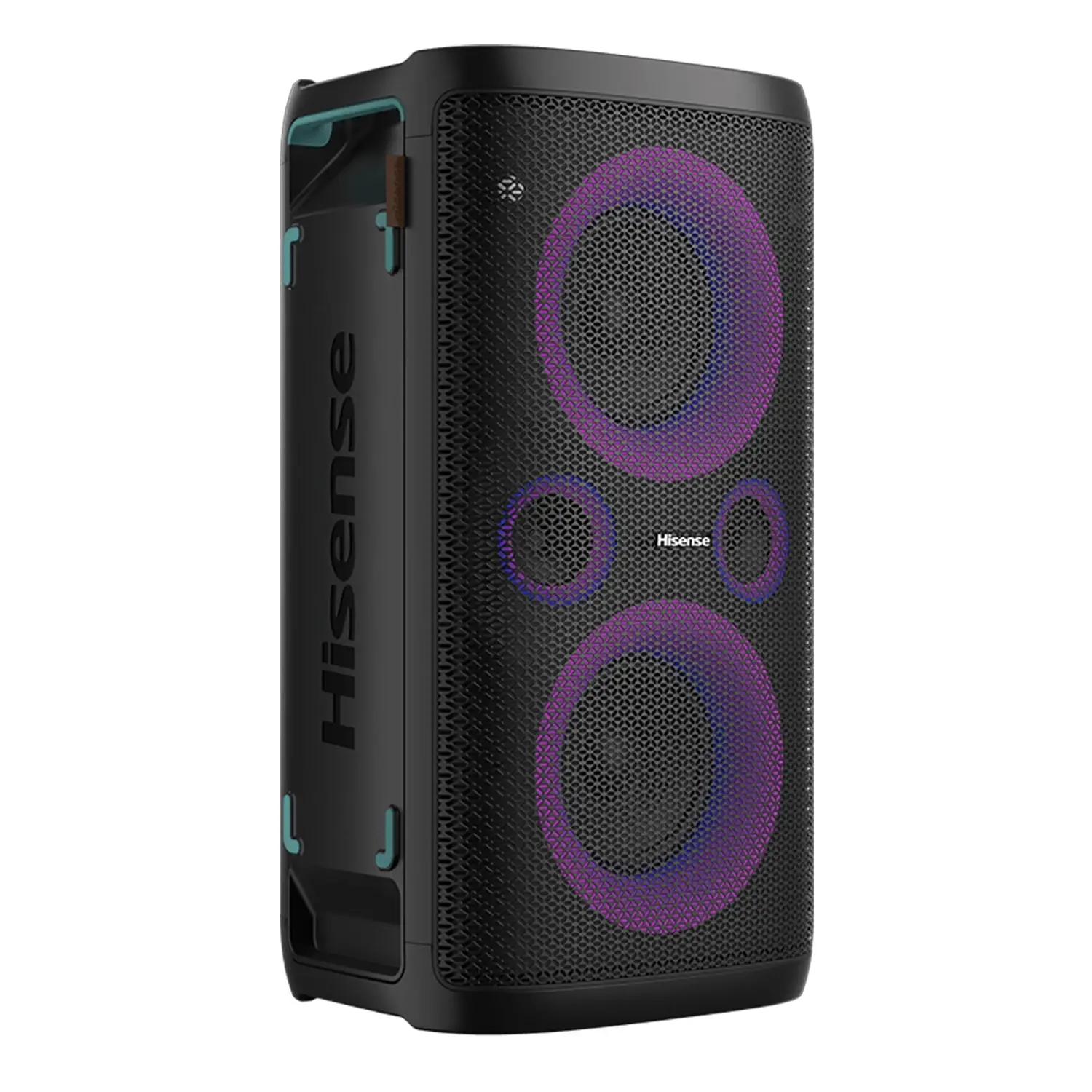Hisense 300W Party Rocker Bluetooth Speaker – Powerful Bass, Karaoke & LED Lights - HP110