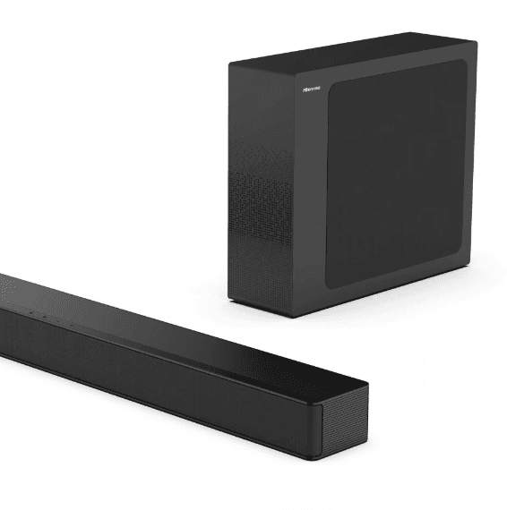 Hisense 240W 2.1CH Soundbar with Wireless Subwoofer – Dolby Audio, Bluetooth, HDMI ARC (HS2100-FM) - Image 5