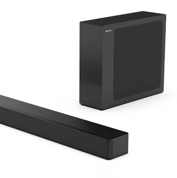 Hisense 240W 2.1CH Soundbar with Wireless Subwoofer – Dolby Audio, Bluetooth, HDMI ARC (HS2100-FM) - Image 6