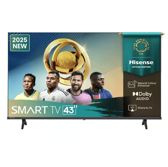 Hisense 43” FHD Smart TV with HDR, DTS Sound - 43A4Q