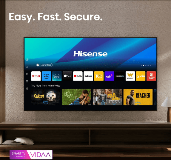 Hisense 43” FHD Smart TV with HDR, DTS Sound - 43A4Q - Image 3