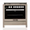 Scanfrost 90x60 Gas cooker |  4 Gas Burner + 2 Electric Hotplate - SFC9423SS