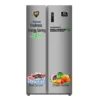 Scanfrost Side by Side Refrigerator - 650 Litres Capacity | Convenient storage options | Energy saving mode