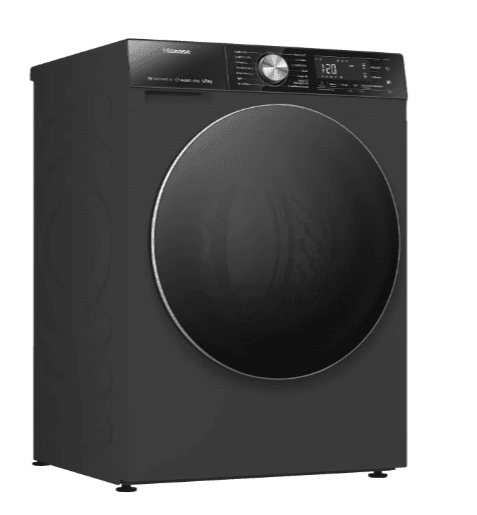 Hisense 12 kg Front Load Washer + 8 kg Dryer – Model WD5S1245BB | Inverter + Wi‑Fi Smart - Image 2