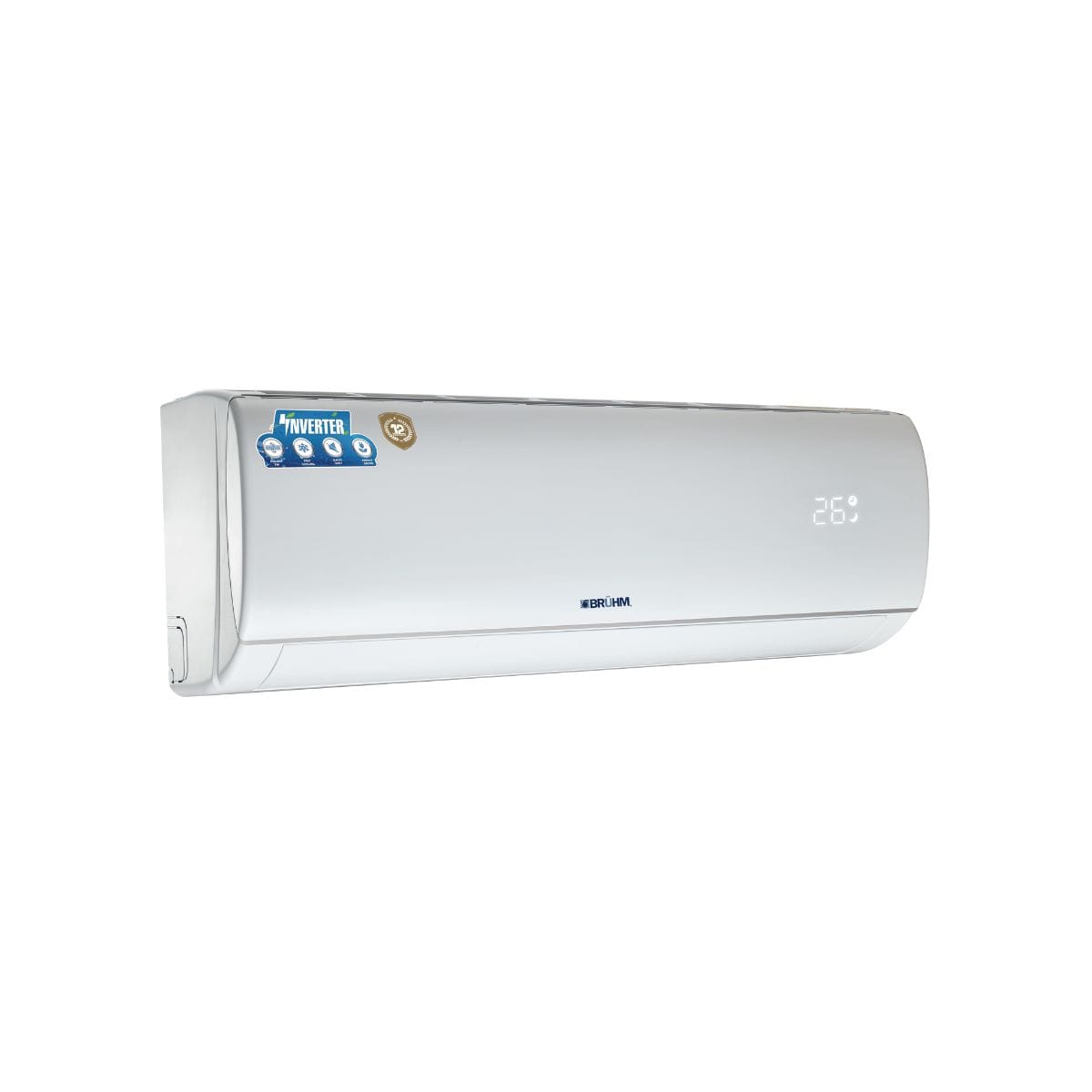 Bruhm 1.0 HP Inverter Split AC - BAS-09ICXW + Free Kit