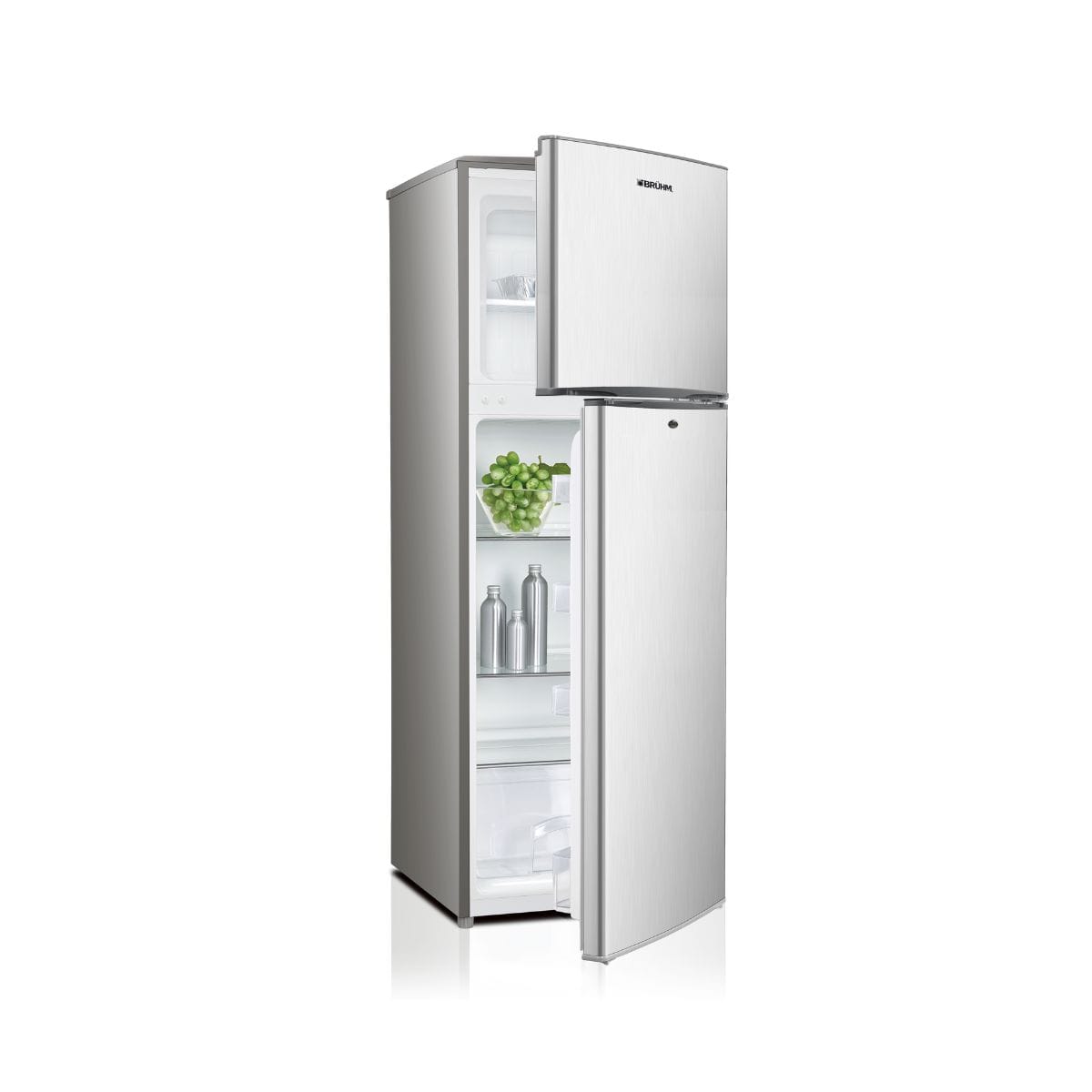 Bruhm 118L Double Door Refrigerator - BFD-195MD