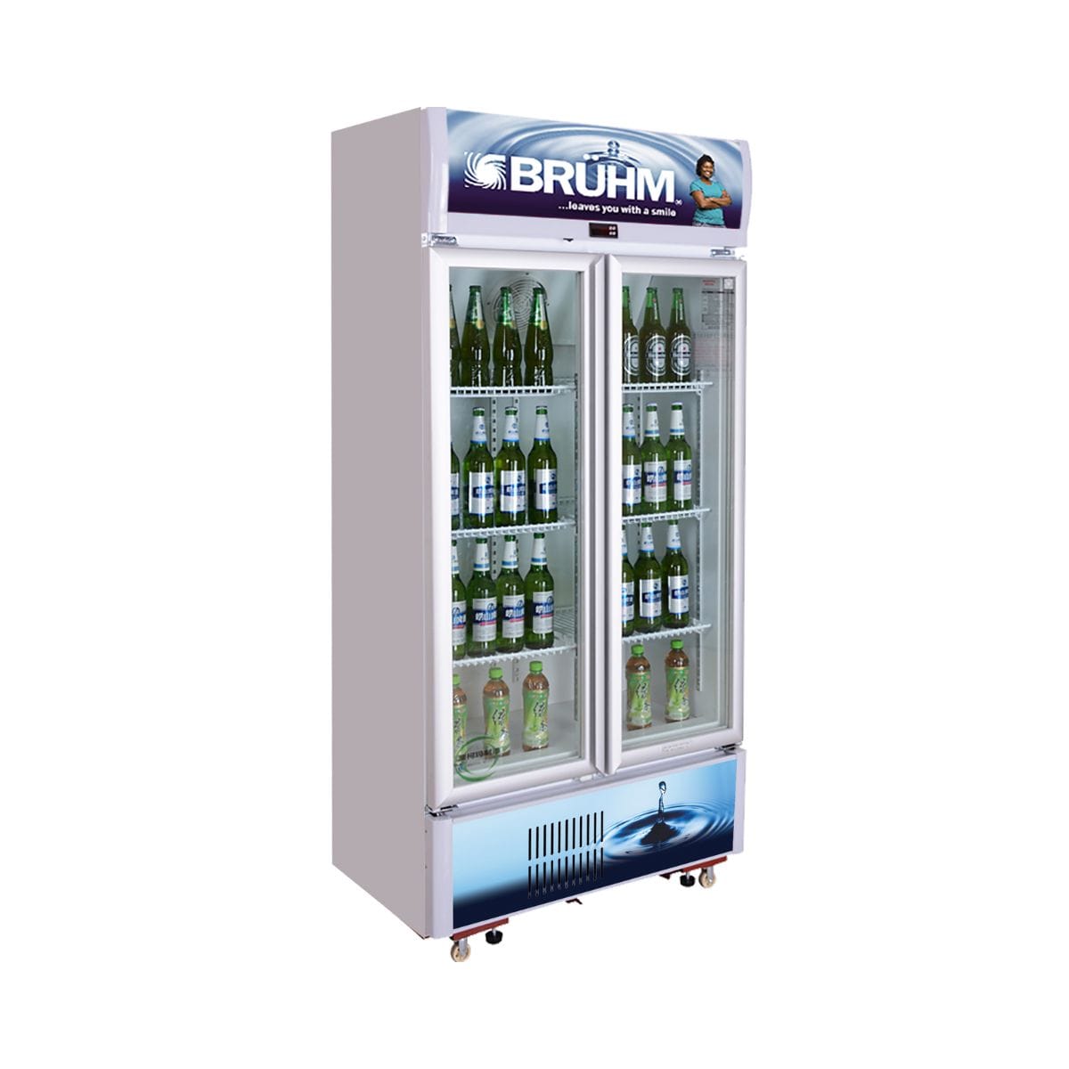 Bruhm 391L Double Door Chiller - BBD-409M