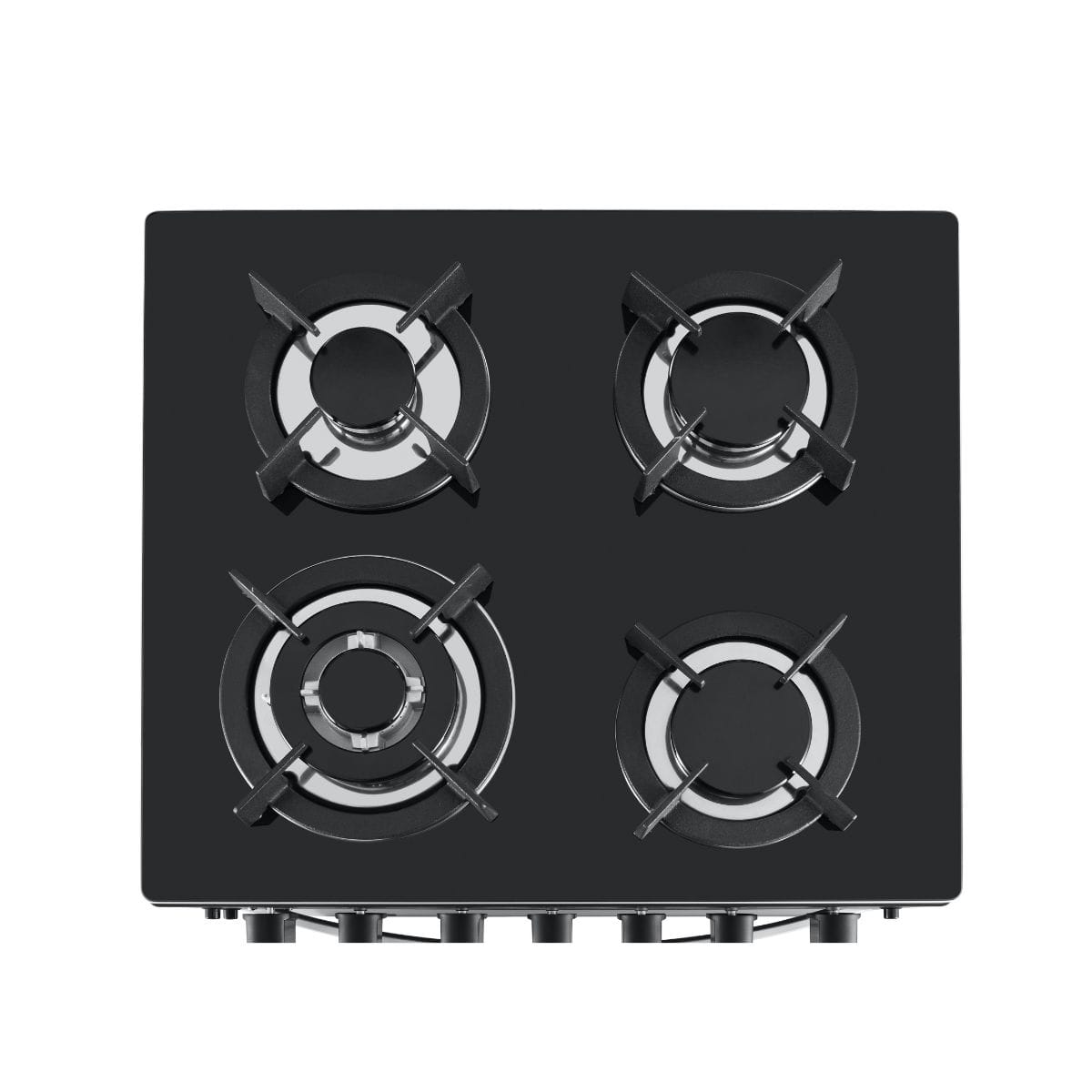 Bruhm 60x60 Gas Cooker | 4 Gas Burners | Black Mirror Finish | BGC-6640IG - Image 4