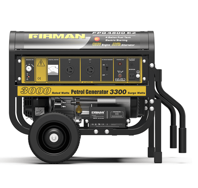 Firman 3.3kVA / 3.0kVA Key Starter Generator – FPG4800E2