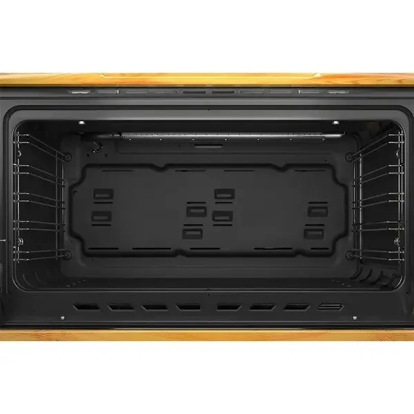 Maxi Gas Cooker 60x90CM (4+2 Electric Burners) Wood Finish – with Oven and Grill - Image 5