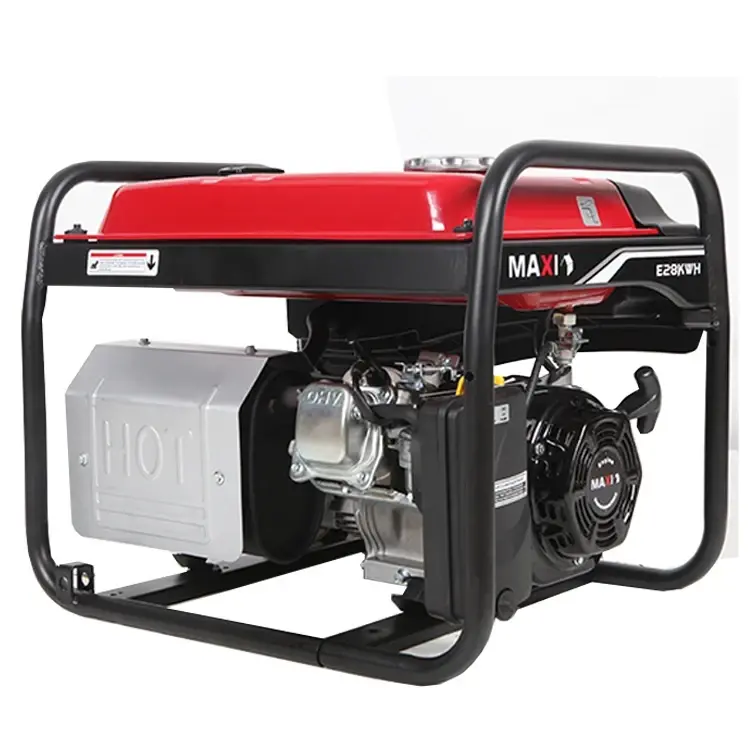 Maxi Generator 3.5kVa | 2.8kW | Key Starter with Wheels - E28KWH - Image 6