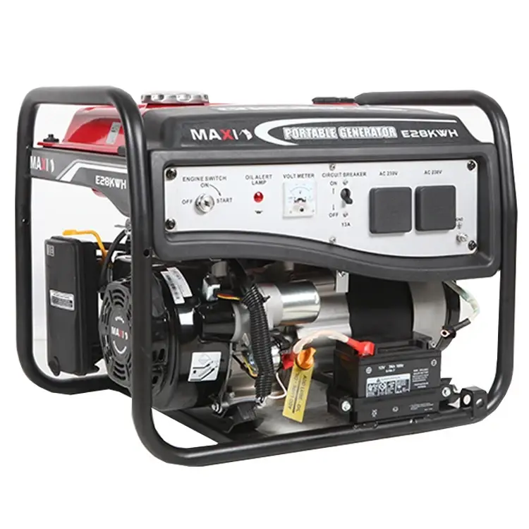 Maxi Generator 3.5kVa | 2.8kW | Key Starter with Wheels - E28KWH