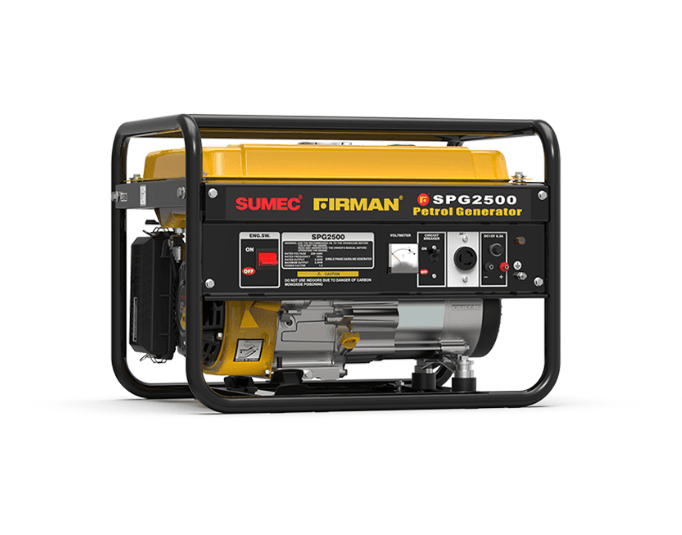 Sumec Firman SPG2500 2.2kVA / 2.0kVA Manual Generator - Image 2