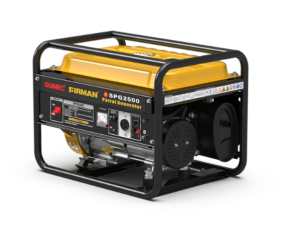Sumec Firman SPG2500 2.2kVA / 2.0kVA Manual Generator - Image 3