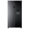 Haier Thermocoo HRF-520IBS Side by Side Refrigerator - Black