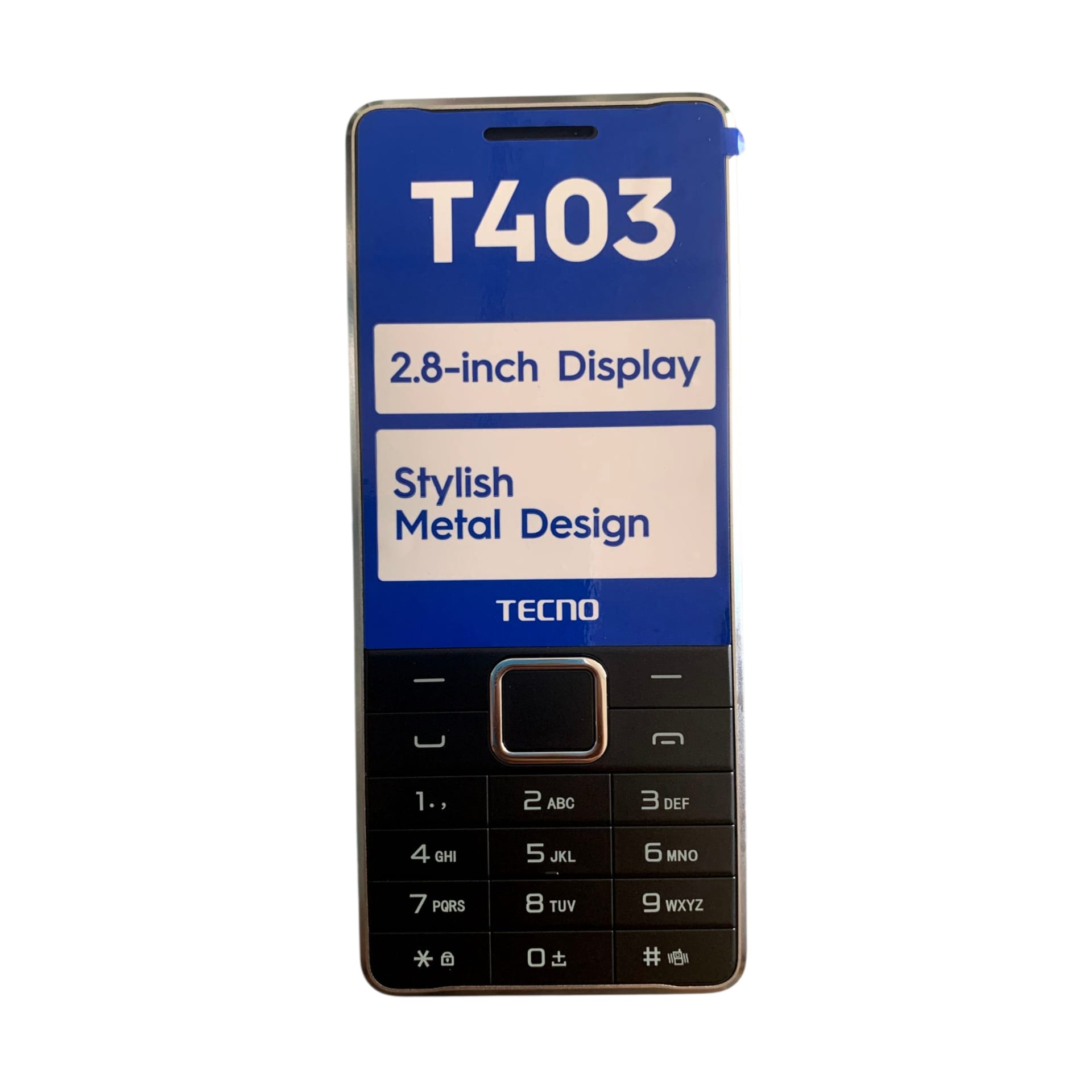 Tecno T403 Dual SIM | 2.8” Button Phone | 2000mAh Battery - Image 2