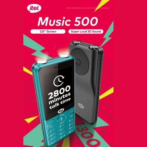 itel 5095 Music 500 – 2.8" Display | Dual SIM | 3000mAh - Image 2