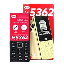 Itel it5362 – 2.8" Button Phone | 2000mAh | Opera Mini