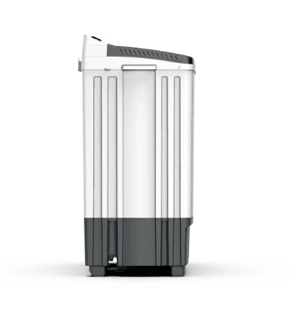 Midea 10Kg Twin Tub Semi-Automatic Washing Machine | MT100W100/WG - Image 3