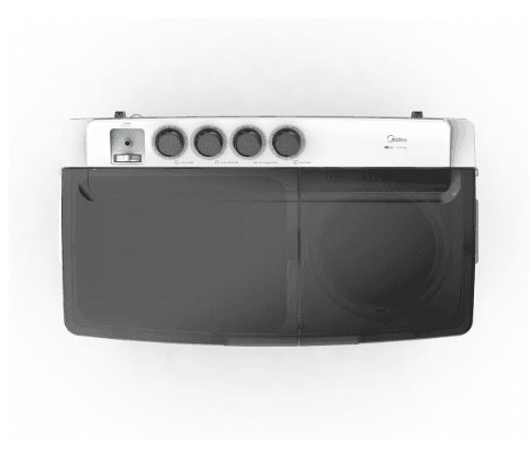 Midea 10Kg Twin Tub Semi-Automatic Washing Machine | MT100W100/WG - Image 4